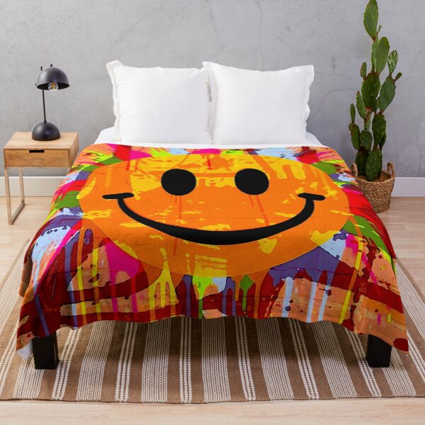 Item preview, Smiley Face Graffiti designed and sold by ViaARTfactory.