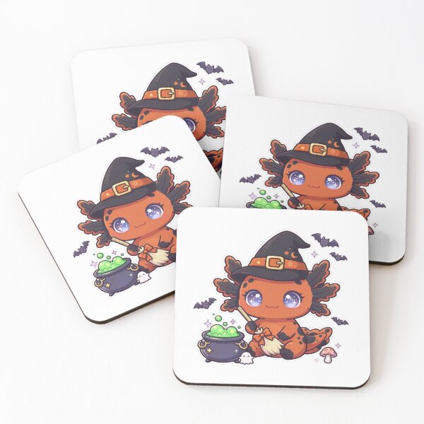 Item preview, Halloween Axolotl designed and sold by ArtristahxDesigns.