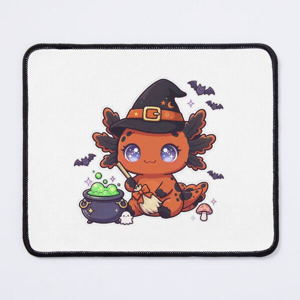 Item preview, Halloween Axolotl designed and sold by ArtristahxDesigns.