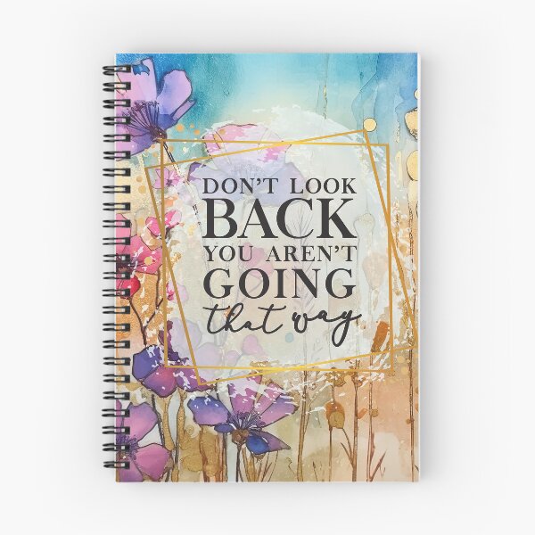 Item preview, 'Don't Look Back...'- Inspirational Quote Art designed and sold by DEC02.