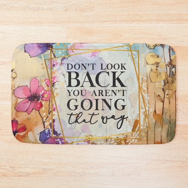 Item preview, 'Don't Look Back...'- Inspirational Quote Art designed and sold by DEC02.