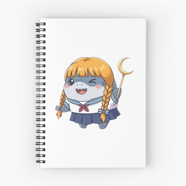 Item preview, Cute Magical Sailor Shark designed and sold by Nature's Chibis.