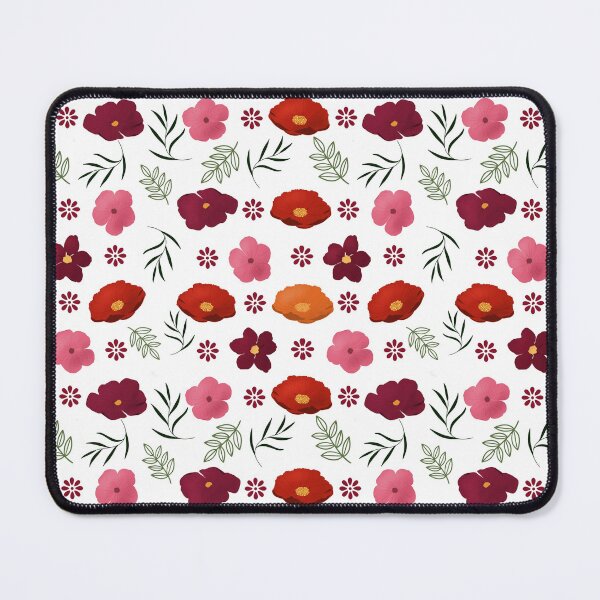 Item preview, Seamless Floral Pink and Orange Design designed and sold by Cato Designs.