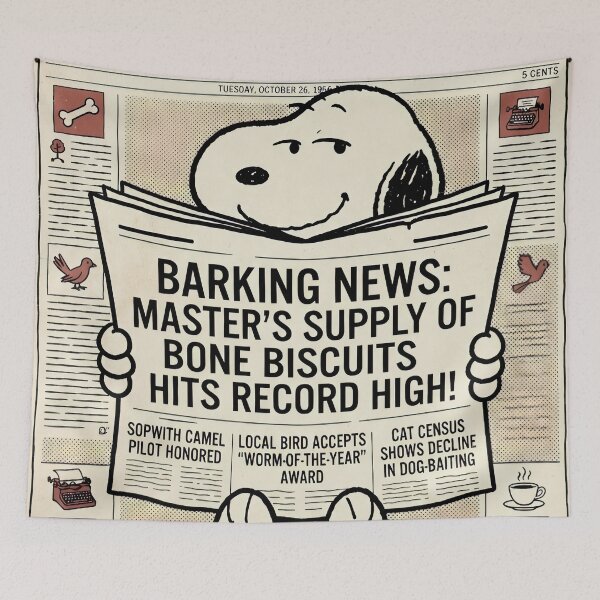 Item preview, The Daily Beagle designed and sold by homedeco12.
