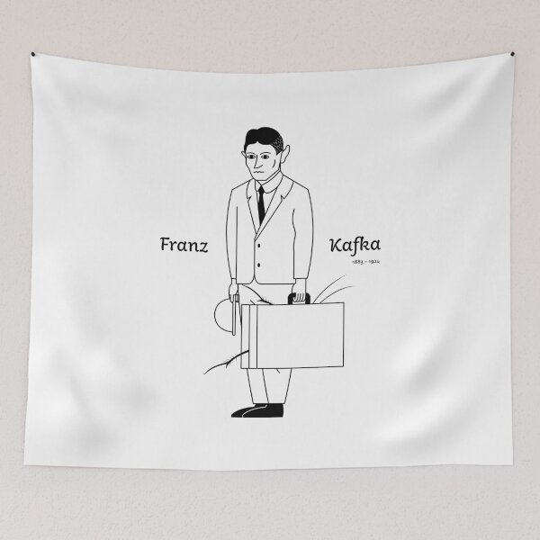 Item preview, Franz Kafka designed and sold by dearreader-bkk.