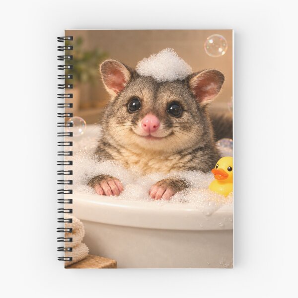 Item preview, Brushtail Possum Bathtub designed and sold by Sillytoe.