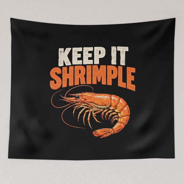 Item preview, Keep it shrimple designed and sold by a-turner-paint.