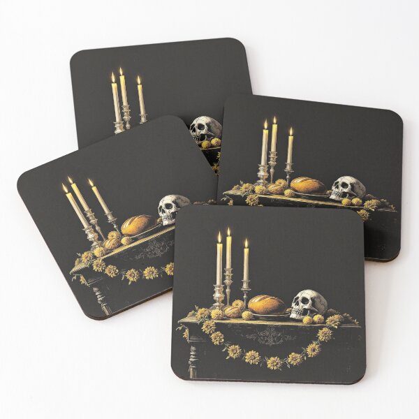 Item preview, Ofrenda Altar Day of the Dead Vintage Engraving designed and sold by GildedFolio.