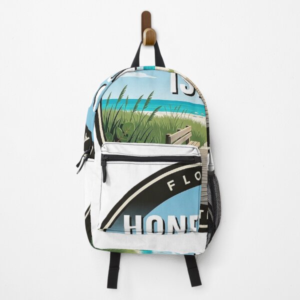 Item preview, Honeymoon Island State Park Florida Round Beach Badge Sticker designed and sold by DetourDgn.