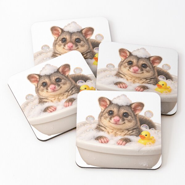 Item preview, Brushtail Possum Bubble Bath designed and sold by Sillytoe.