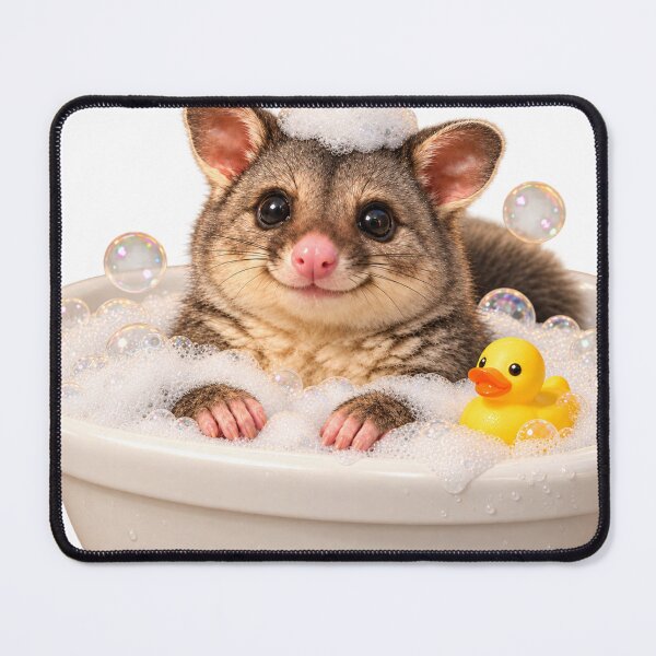 Item preview, Brushtail Possum Bubble Bath designed and sold by Sillytoe.