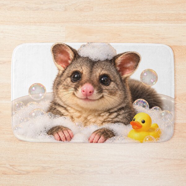 Item preview, Brushtail Possum Bubble Bath designed and sold by Sillytoe.