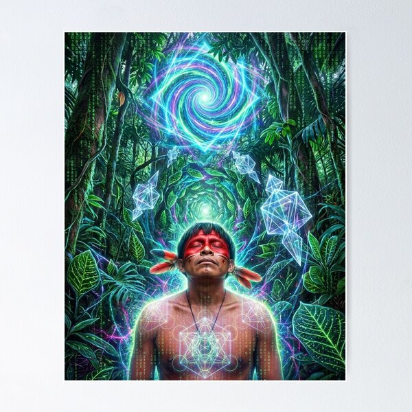 Item preview, Dimensional Gateway — Soul Healing · Unique Spiritual Art · Sacred Threshold designed and sold by RoninGangStudio.