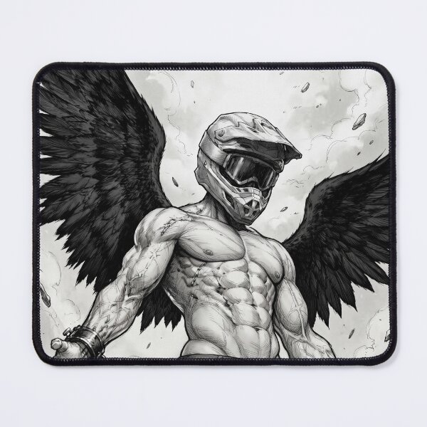 Item preview, Manga and anime-style design featuring a downhill MTB expert, created for extreme sports enthusiasts. #2 designed and sold by UrbanTRIP.