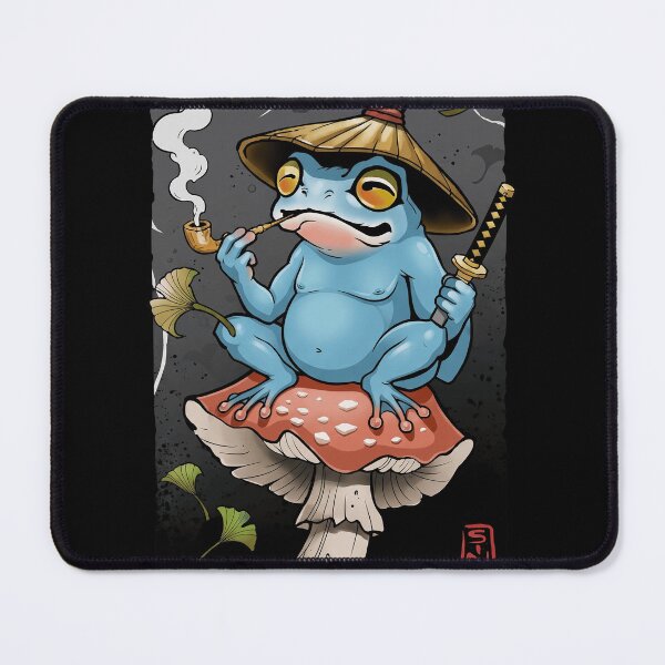 Item preview, Frog Wizard Mushroom designed and sold by raisine.