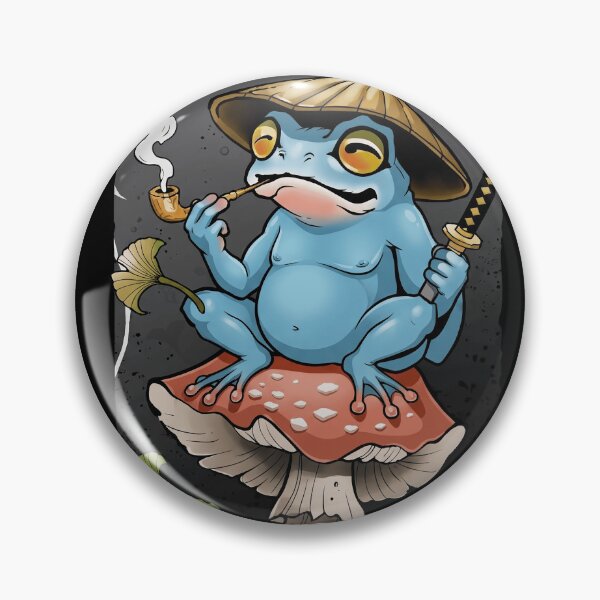 Item preview, Frog Wizard Mushroom designed and sold by raisine.
