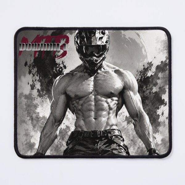 Item preview, Manga and anime-style design featuring a downhill MTB expert, created for extreme sports enthusiasts. designed and sold by UrbanTRIP.