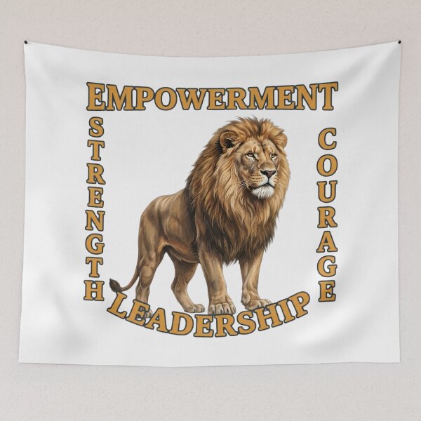 Item preview, Totem Animal: Lion Spirit Symbolism designed and sold by The She Shed.