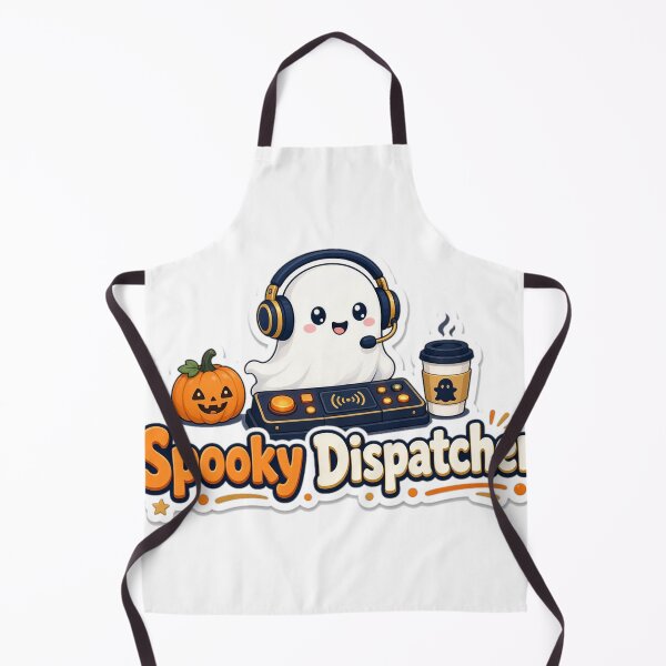Item preview, 911 Dispatcher Halloween Spooky Dispatcher Ghost designed and sold by Soft Merch.