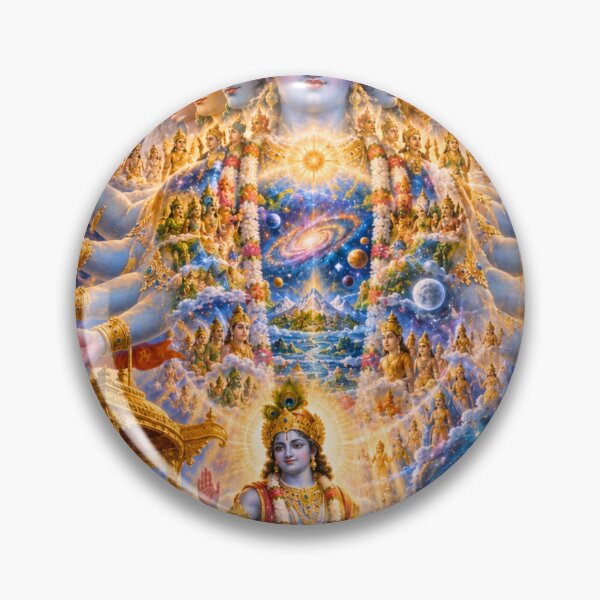 Item preview, Krishna Vishwaroop – Bhagavad Gita Universal Form with Arjuna designed and sold by Homyar.
