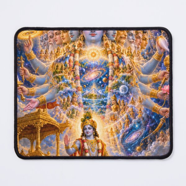 Item preview, Krishna Vishwaroop – Bhagavad Gita Universal Form with Arjuna designed and sold by Homyar.