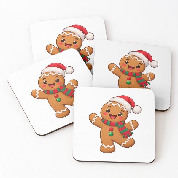 Item preview, Christmas Gingerbread Boy Holiday Design designed and sold by Myra365Art.