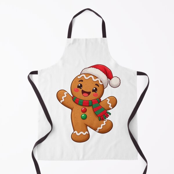 Item preview, Christmas Gingerbread Boy Holiday Design designed and sold by Myra365Art.