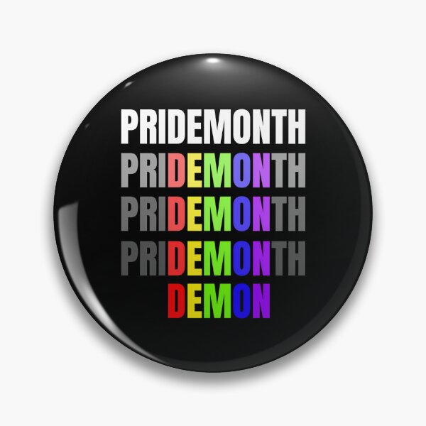 Item preview, Pride Month Demon designed and sold by ameerbe-rnstein.