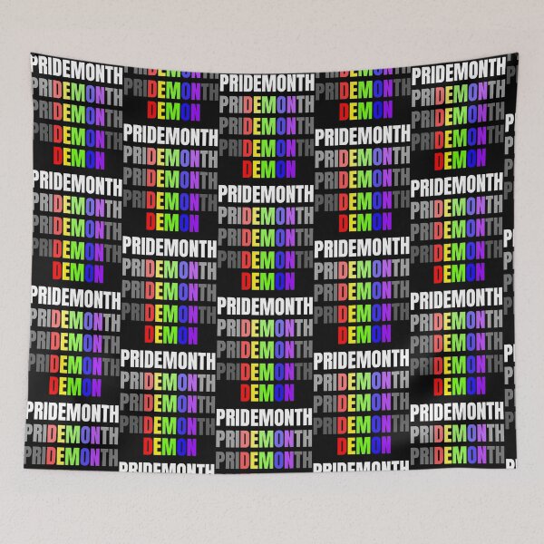 Item preview, Pride Month Demon designed and sold by ameerbe-rnstein.