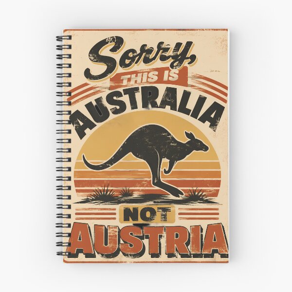 Item preview,  Sorry, This is Australia Not Austria Funny Humor designed and sold by FernaRoje.