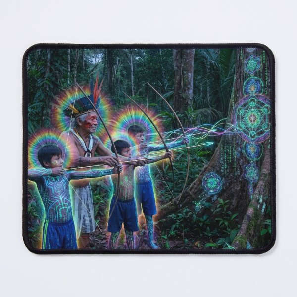 Item preview, Inner Blossoming — Visions of the Soul | Visionary Spiritual Art designed and sold by RoninGangStudio.