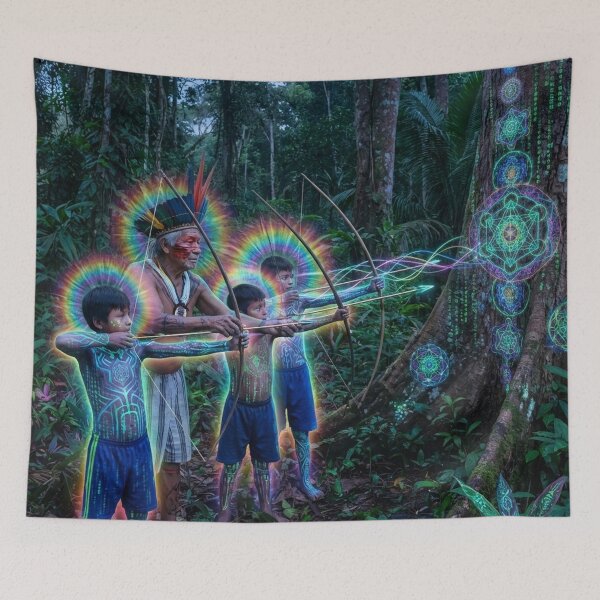 Item preview, Inner Blossoming — Visions of the Soul | Visionary Spiritual Art designed and sold by RoninGangStudio.