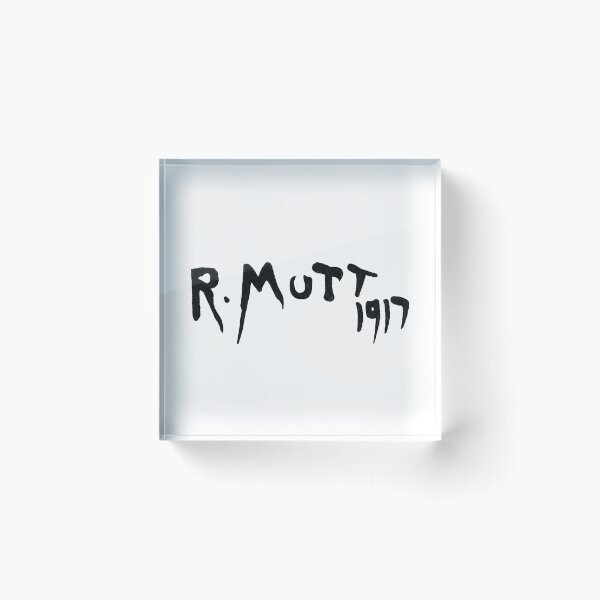 Aperçu de l'œuvre R. Mutt 1917 (Mouvement artistique Dada) créée et vendue par ubiquitoid.
