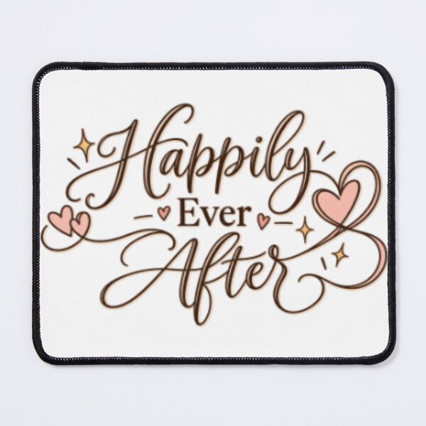 Item preview, Happily Ever After – Romantic Love Typography designed and sold by SimsimahLaughs.