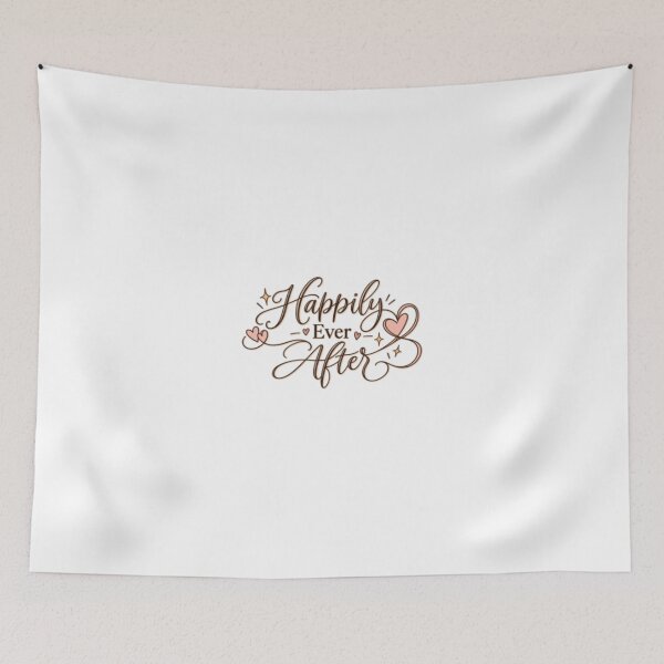 Item preview, Happily Ever After – Romantic Love Typography designed and sold by SimsimahLaughs.