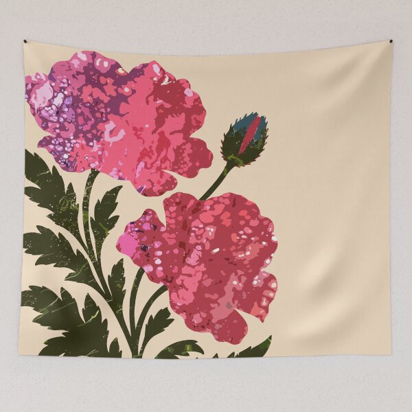 Item preview, Crimson Bloom – Pouring Floral Art designed and sold by GAP90.