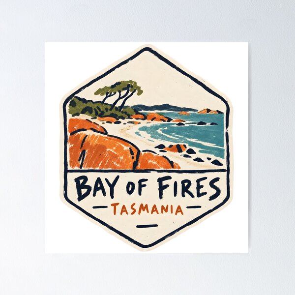 Item preview, Bay of Fires designed and sold by LoveLabDesign.