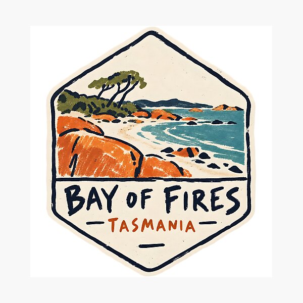 Item preview, Bay of Fires designed and sold by LoveLabDesign.