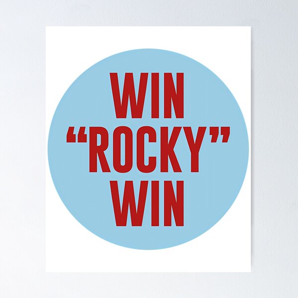 Item preview, Win Rocky Win designed and sold by trinidad-shizue.