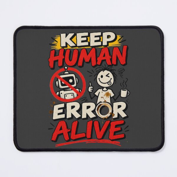 Item preview, Keep Human Error Alive designed and sold by erkancept.