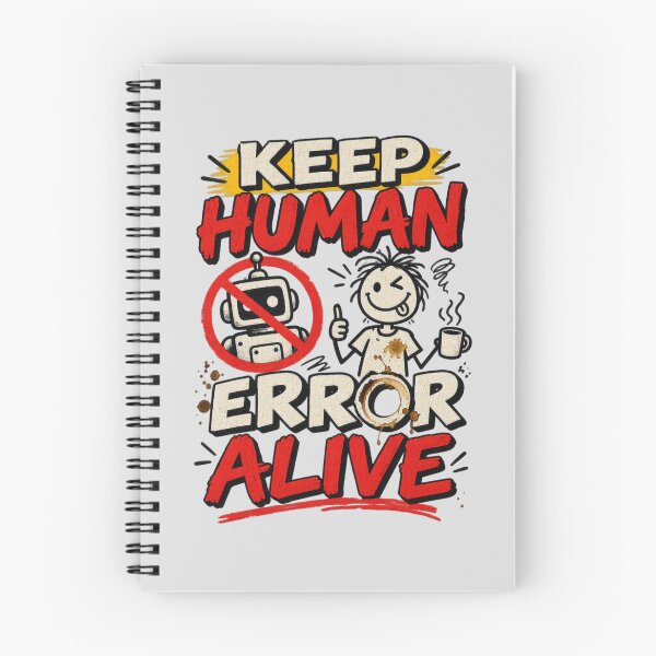 Item preview, Keep Human Error Alive designed and sold by erkancept.