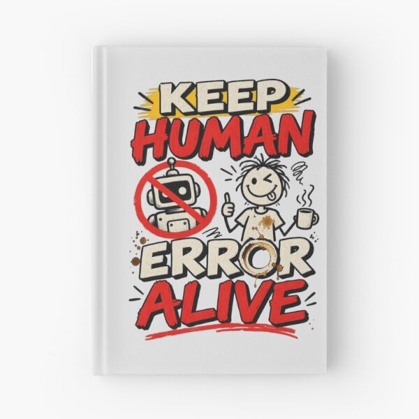 Item preview, Keep Human Error Alive designed and sold by erkancept.
