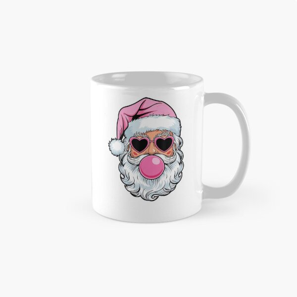 Item preview,  Cool Santa Claus with Pink Heart Sunglasses & Bubblegum designed and sold by inkfluenceart.
