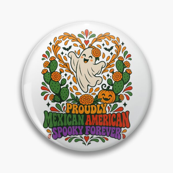 Item preview, Proudly Mexican American Spooky Forever Ghost designed and sold by NoeValdric.