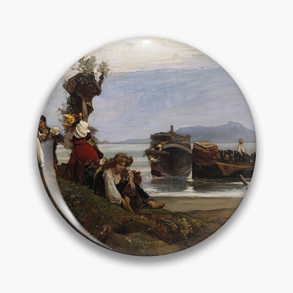 Item preview, Women loading wood in the port of Anzio designed and sold by SharonTheFirst.