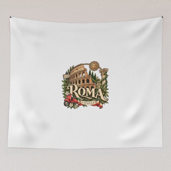 Item preview, Roma Italia – Vintage Rome Travel Design designed and sold by SimsimahLaughs.