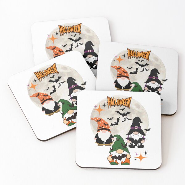 Item preview, Cute Spooky Halloween Gnomes Retro Design designed and sold by IvonneDesigns.