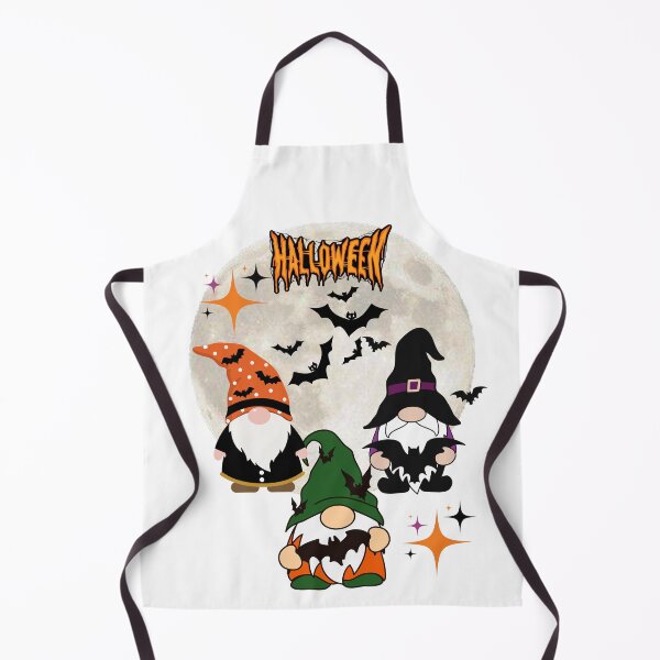 Item preview, Cute Spooky Halloween Gnomes Retro Design designed and sold by IvonneDesigns.