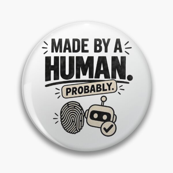 Item preview, Made by a Human Probably designed and sold by erkancept.