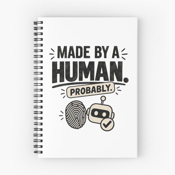 Item preview, Made by a Human Probably designed and sold by erkancept.